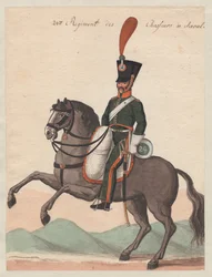 Ruiter van het 24e Regiment van Bereden Jagers